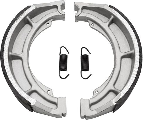 Rear Brake Shoes for Suzuki KingQuad 250 300 LT4WDX/LTF4WD/LTF300 QuadRunner 250 300 500 LT250EF/LT300E/LTF500F QuadMaster 500 LTA500F 1985-2002 OEM# 64400-41810 64410-24501 64410-41B00 64410-41B01 in Saudi Arabia