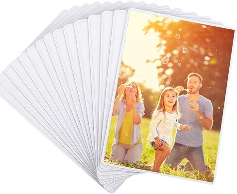 حزمة Magicfly مكونة من 15 إطار صورة مغناطيسي مع جيب شفاف، حامل صور ثلاجة مقاس 4 × 6 بوصات لخزانة خزانة مكتب الثلاجة، أبيض in Kuwait