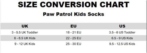 Paw Patrol Socks 5 Pack Kids Boys Toddlers Characters Multicolour Footwear in Saudi Arabia