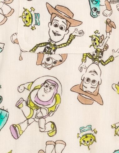 Disney Toy Story Cotton Gauze Matching Family Outfit Dress & Romper & Shorts Set Newborn to Little Kid Sizes (Newborn - 7-8) in Saudi Arabia