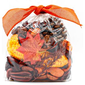 Qingbei Rina Brown Potpourri Bags, Sandalwood Scented Potpourri Bowl Filler, Vase Filler,Decorative Potpourri Dried Flower, Home Fragrance Sachet of Petal, Bathroom Decor