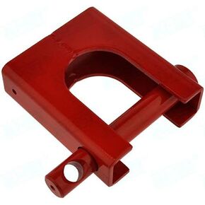 NuSet Heavy Duty 5th Wheel Trailer King Pin Coupler Lock, Red
