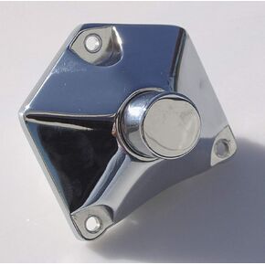 MidWest Motorcycle Pyramid Pushbuttom Start Button for Most Harley Models