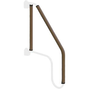 Stromberg Carlson AM-ZIP2239C Lend-A-Hand Zip Grip - RV Handrail Neoprene Grip Cover with Nylon Zipper - Machine Washable - Fits AM-533 Extended Assist Rail - Set of 22 & 39" (Charcoal)
