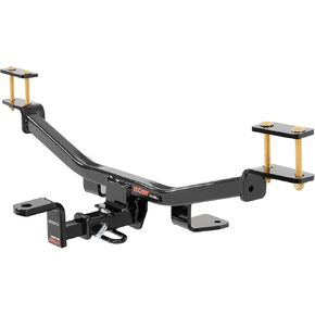 CURT 111863 Class 1 Trailer Hitch with Ball Mount, 1-1/4-In Receiver, Fits Select Audi A4, Quattro
