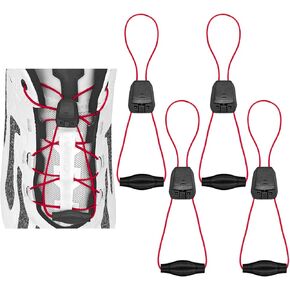 2 Pairs Thin Shoe Laces Kit for Salomon,Original No Tie Shoelace Quick Locking System Replacement Laces for Ski Shoe