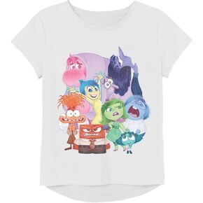 Disney Inside Out 2 Short Sleeve T-Shirt-Girls 4-16 Sizes