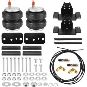 Air Suspension Bags Kit 5000lbs Compatible with 2007-2021 Toyota Tundra (2WD & 4WD) Replace 2445 W21-760-2445 W217602445 Spring Rear Mounts Lift Kit