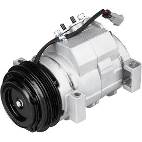 A/C Compressor Fits for Cadillac Escalade 6.2L 2010-2014, for GMC Yukon XL 1500 6.0L 2008 2009, Yukon XL 2500 6.0L 2010-2013, for Hummer H2 6.2L 2009, for Chevrolet Tahoe 2000-2009