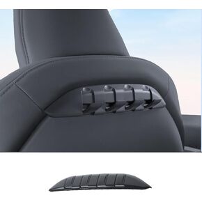 Car Seat Back Hook for Tesla Model 3/S/Y Accessories 2024 2023 2022 2021, Headrest Organizer Hooks for Tesla Model 3/S/Y, Car Hooks for Purses and Bags, Handbag Backpack Grocery Bag Holder
