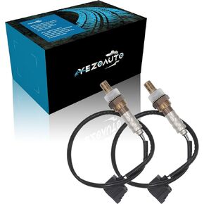 Set of 2 O2 Oxygen Sensor Upstream Downstream Compatible with Chrysler 300 2.7L 3.5L 05-10 & Dodge Avenger 2.4L 08-10 & Commander 3.7L 06-10 & Mitsubishi/VW Replace# 2344587 56028994AA
