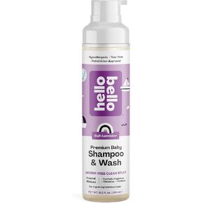 Hello Bello Watermelon Shampoo and Body Wash, Hypoallergenic, Dermatologist and Pediatrician Tested Formula for Babies and Kids, 10 FL Oz (Packaging may vary)