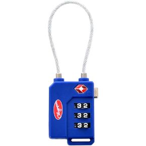 Olympia U.S.A. TSA Cable Combination Lock YE, Yellow, One Size