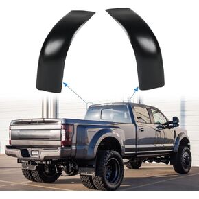2PCS Upgraded Roof Molding Compatible with 1999-2007 Ford F-250 F-350 F-450 F-550 Super Duty Replacement for YC3Z-2551728-PTM YC3Z-2551729-PTM Left and Right Roof Side Trim Molding(Black)