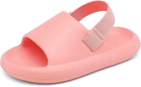 INMINPIN Toddler Boys Girls Slides Sandals Comfort Beach Pool Shower Slippers with Elastic Back Strap in Kuwait