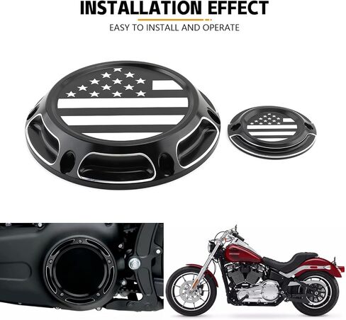 Derby Cover Timing Timer Cover Engine Cover Cap Flag Fit for Harley 2004-2022 Sportster 883 XL XR 1200 Iron Nightster Seventy Two Forty Eight in Saudi Arabia