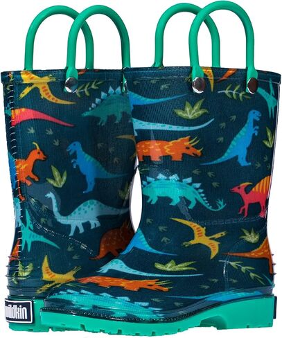 مظلة وايلدكين للأطفال وحزمة أحذية المطر مقاس 9 لجميع مغامرات المواسم (الديناصورات الجوراسية) in Kuwait