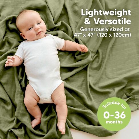 4-Pack Muslin Swaddle Blankets for Boys, Girls, Newborn Swaddles (Corals) | Baby Swaddles for Newborns, Soft Breathable Baby Blankets for Girl, Boy, Neutral, Receiving Blankets, Baby Shower Gifts in Saudi Arabia