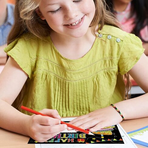 Chalkboard Happy Birthday Certificates with Bookmarks 32 Pcs Classroom School Student Supply in Saudi Arabia