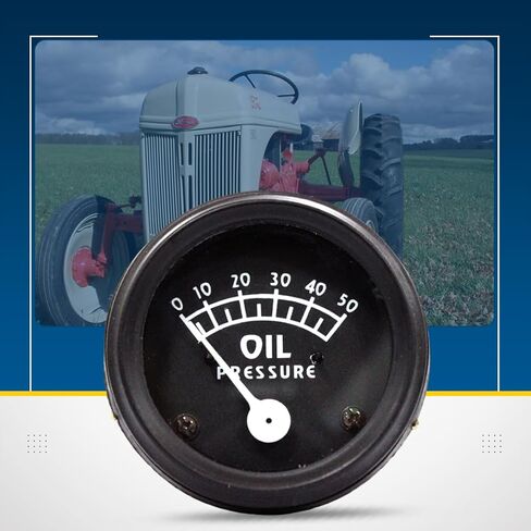 مقياس ضغط الزيت 9N9273A لجرارات Ford 8N، 9N، 2N - بديل OEM 506902M1، 9A550 - متوافق مع Allis Chalmers & Massey Ferguson - دعم لمدة عام in Kuwait