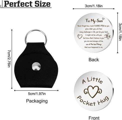 Pocket Hug Token Graduation Gifts for Him Nurses Gifts Fathers Day Mothers Day Teacher Appreciation Gifts Inspirational Gifts in Saudi Arabia