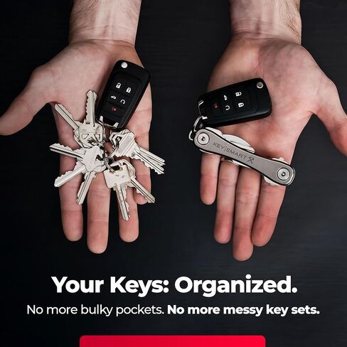 حامل المفاتيح المتين KeySmart (التيتانيوم) وBagHang in Kuwait