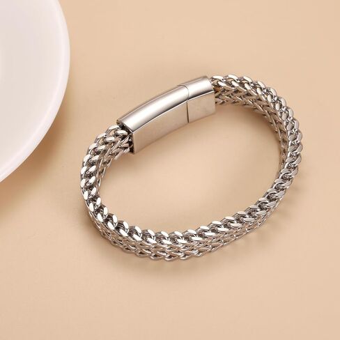 Urn Bracelet For Ashes Of Loved Ones For Men Women Boy Stainless Steel Cremation Jewelry Ashes Holder Memorial Bangle Bracelet Keepsake Gifts in Saudi Arabia