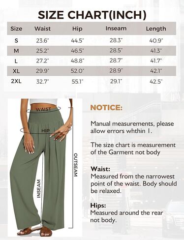 Women Linen Palazzo Pants Wide Leg Casual Pant Summer High Waist Lounge Pants 2024 Loose Baggy Beach Travel Clothes in Saudi Arabia
