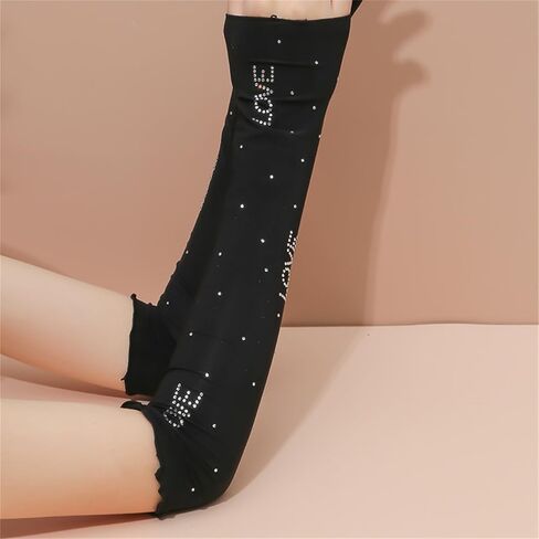 Long Fingerless Gloves Y2K Arm Sleeves for Women in Saudi Arabia