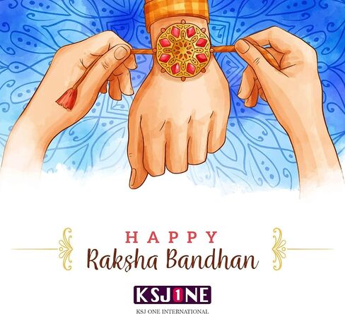 مجموعة من 6 خيوط راخي متنوعة، راخي للأخت، هدية راكشا باندا لأخيك، سوار راخي للأخ المحب، الأب، بهابهي، بهايا (راخي + رولي تيكا كومبو) in Kuwait