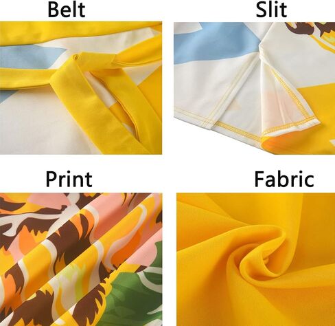 BOGURST Women Dresses for Church Wave Short Sleeve Bodycon Prints Pencil Dresses in Saudi Arabia