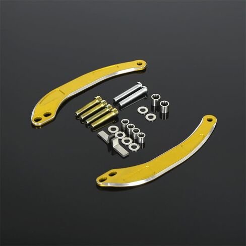حامل مثبت جذعي للشوكة الأمامية المنحوتة ثلاثية الأبعاد CNC متوافق مع MONKEY 125 2018-2024 JC92، لـ GROM 125 2018-2024 JB02 JB03 (فضي) in Saudi Arabia