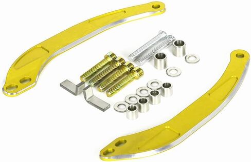 حامل مثبت جذعي للشوكة الأمامية المنحوتة ثلاثية الأبعاد CNC متوافق مع MONKEY 125 2018-2024 JC92، لـ GROM 125 2018-2024 JB02 JB03 (فضي) in Saudi Arabia