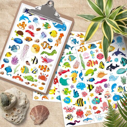Cute Dog Stickers Puppy Pet Decal Sticker 780 Counts Party Gifts Goodie Bags Decor School Reward Animal Birthday Party Favors Vinyl Waterproof Dog Water Bottle Laptop Stickers Invitation Decor in Kuwait