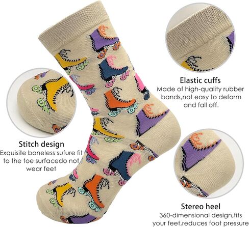 Cool Gifts Socks Men's Women's Crew Cotton Socks Funny Crazy Novelty Sock in Saudi Arabia