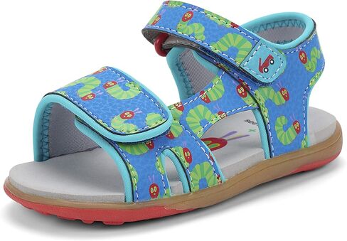 See Kai Run - صندل Jetty III صديق للماء للأطفال الصغار، كاتربيلر جائع جدًا، طفل صغير 12 in Kuwait