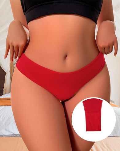 ملابس داخلية نسائية قطنية مقاس كبير XL-4XL سراويل داخلية مثيرة قابلة للتنفس in Kuwait