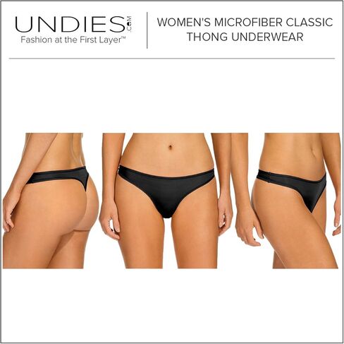 ثونغ نسائي كلاسيكي من الألياف الدقيقة، متنوع، متوسط in Kuwait