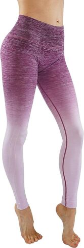 Women's Flexible Yoga Pants Ombre Leggings Activewaer L704 XS-3X in Saudi Arabia