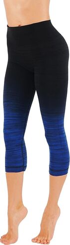 Women's Flexible Yoga Pants Ombre Leggings Activewaer L704 XS-3X in Saudi Arabia