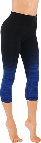 Women's Flexible Yoga Pants Ombre Leggings Activewaer L704 XS-3X in Saudi Arabia