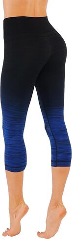 Women's Flexible Yoga Pants Ombre Leggings Activewaer L704 XS-3X in Saudi Arabia
