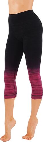 Women's Flexible Yoga Pants Ombre Leggings Activewaer L704 XS-3X in Saudi Arabia