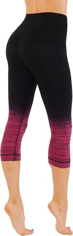 Women's Flexible Yoga Pants Ombre Leggings Activewaer L704 XS-3X in Saudi Arabia