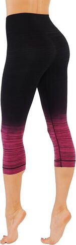 Women's Flexible Yoga Pants Ombre Leggings Activewaer L704 XS-3X in Saudi Arabia