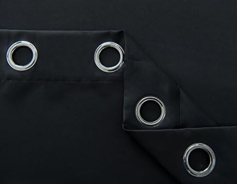 MANGATA CASA Beige Blackout Curtains Grommets 2 Panels for Bedroom-Window Curtain Drapes for Living Room-Darkening Thermal Drape (Beige, 52x63inch) in Kuwait