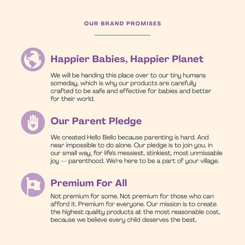 Hello Bello Ultra-Hydrating Baby Shampoo & Body Wash, Fragrance-Free, Tear Free & Safe for Sensitive Skin, Dermatologist Tested & Pediatrician Approved, 10oz Bottle in Saudi Arabia