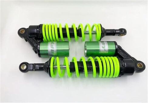 340mm 13.38 inch 7mm Spring Universal Motorcycle Air Shock Absorber Rear Suspension ATV Quad Scooter Dirt Bike For 50cc 75cc 90cc 125cc 150cc 250cc 300cc Green in Saudi Arabia
