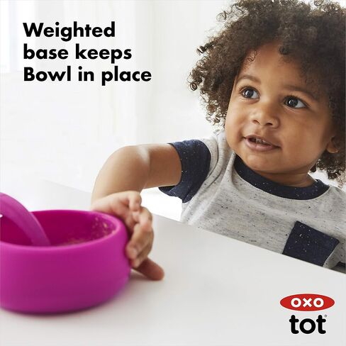OXO Tot Silicone Bowl Pink in Saudi Arabia