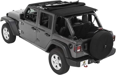 Bestop 5686335 Black Diamond All-New Trektop Soft Top 4-Door for the Jeep Wrangler JL in Saudi Arabia